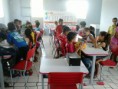 Biblioteca recebe crianças da Escola em Tempo Integral Cícero Salustiano