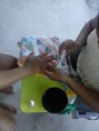 Ação "dia da beleza" com as meninas da Unidade de Acolhimento Infantil (UAI)